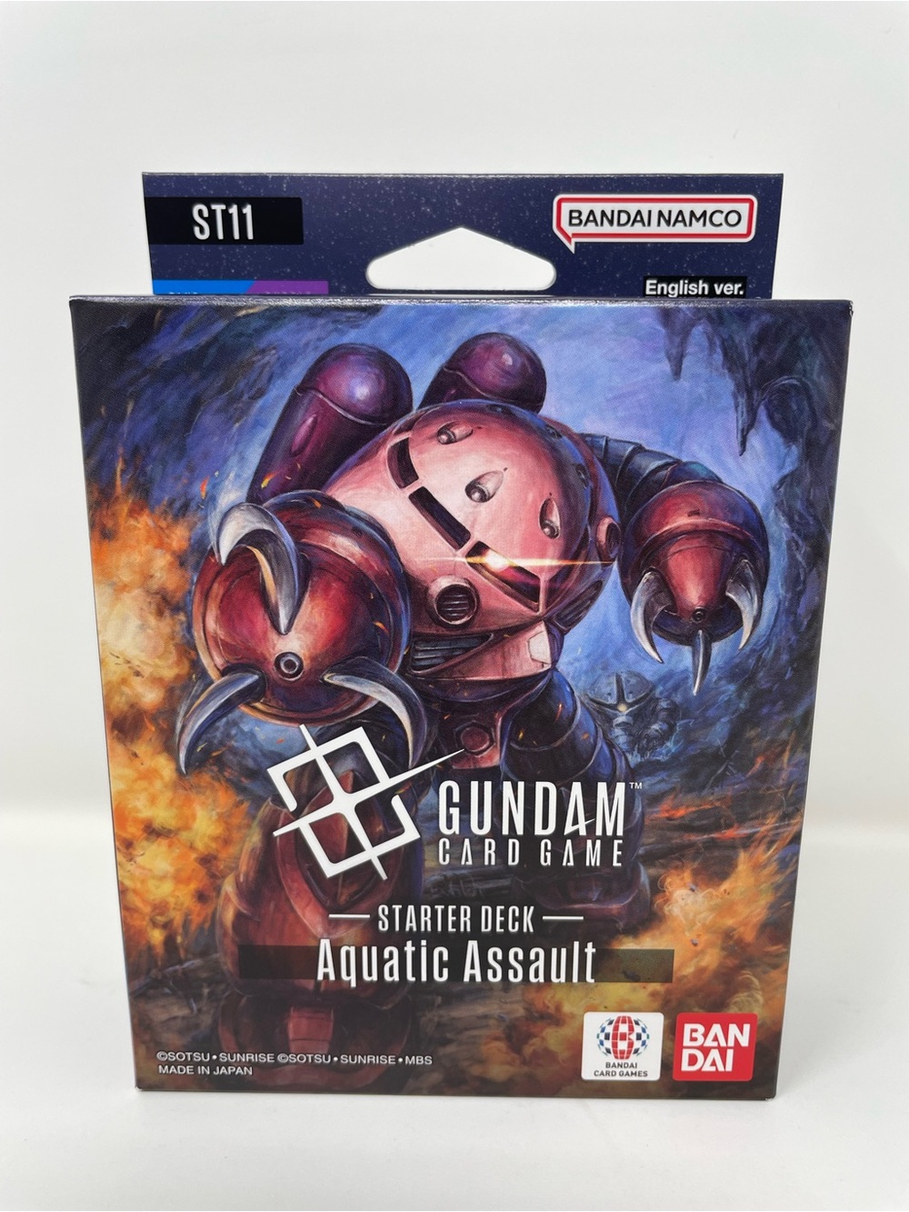 Gundam Starter Deck 11: Aquatic Assault (ST11) English Ver. Sealed Brand New